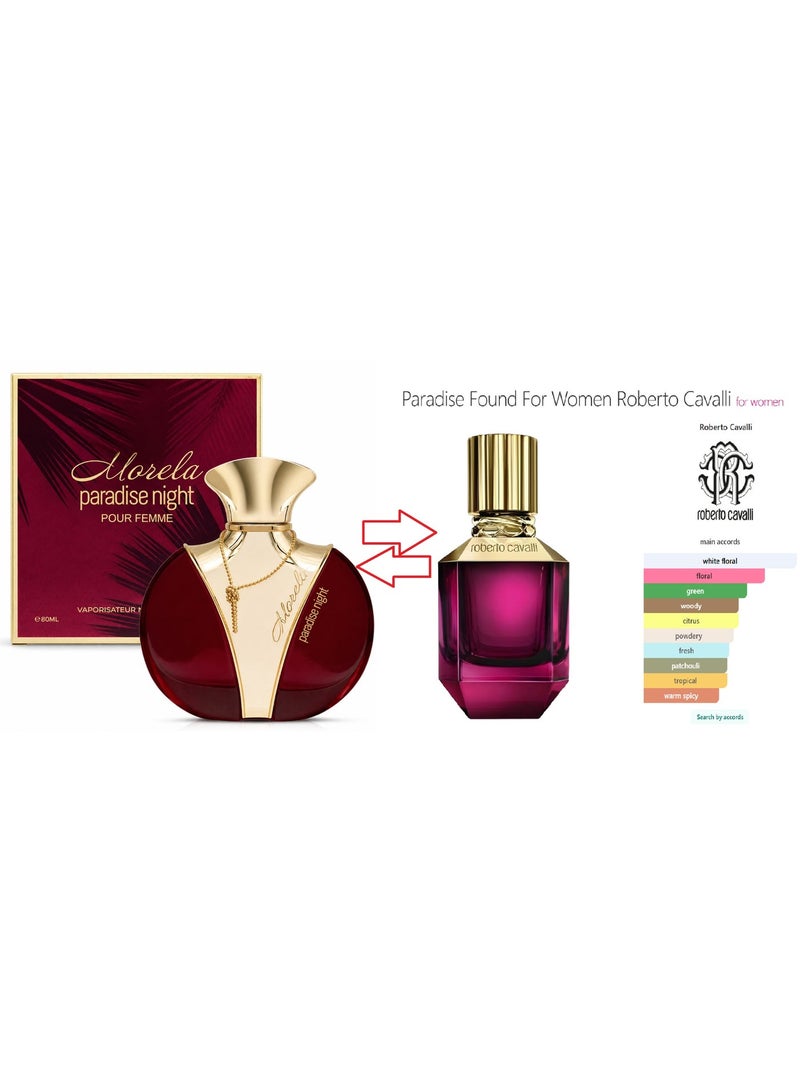 emper Morela Paradise Night Eau De Parfum For Women - 80ml - Image 3