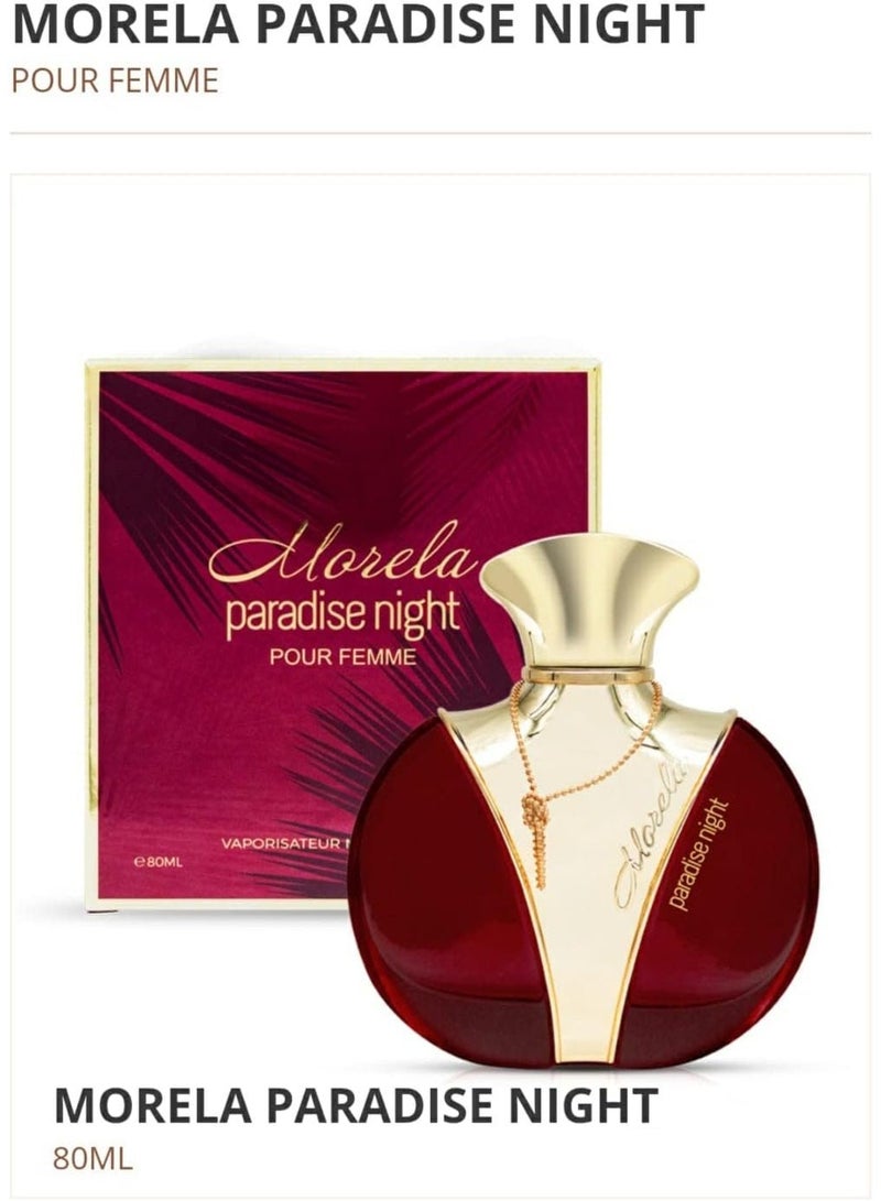 emper Morela Paradise Night Eau De Parfum For Women - 80ml - Image 4