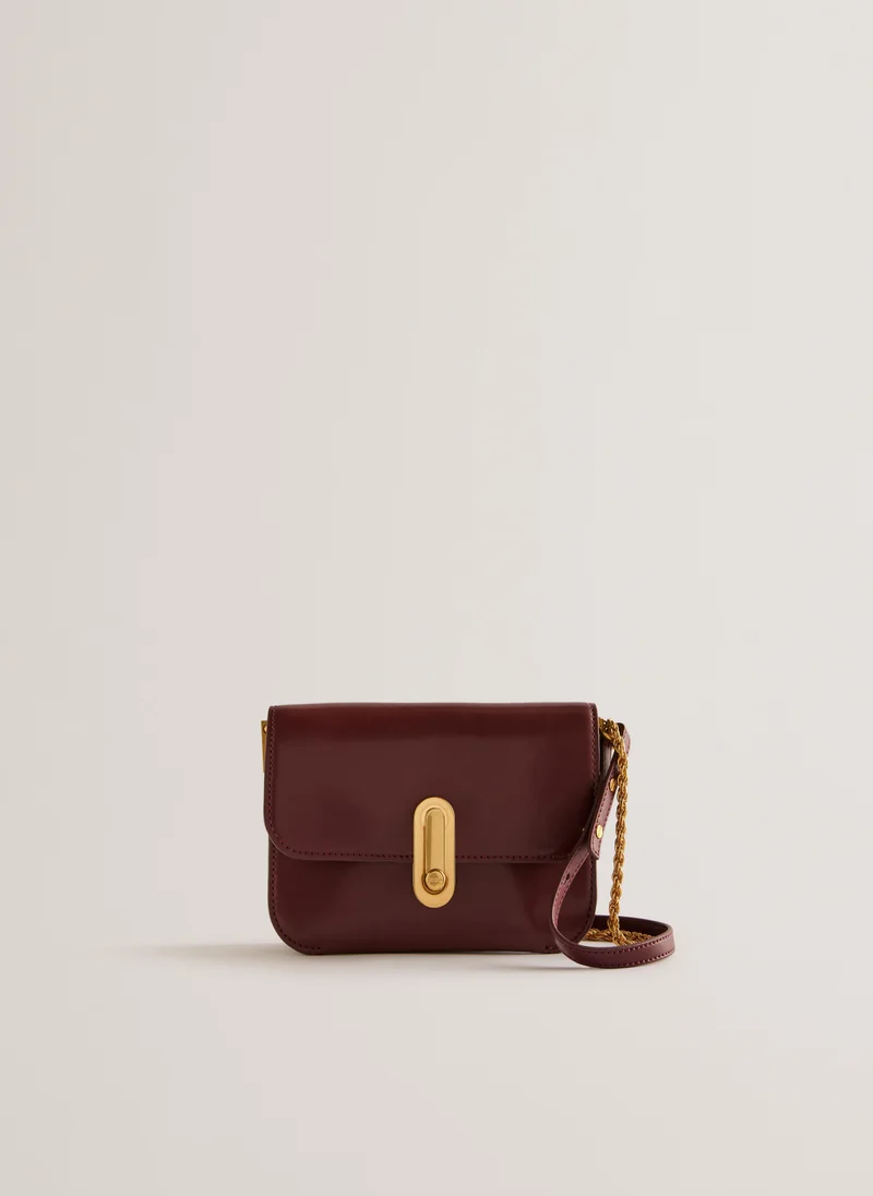 تيد بيكر Flap Over Chain Detailed Crossbody