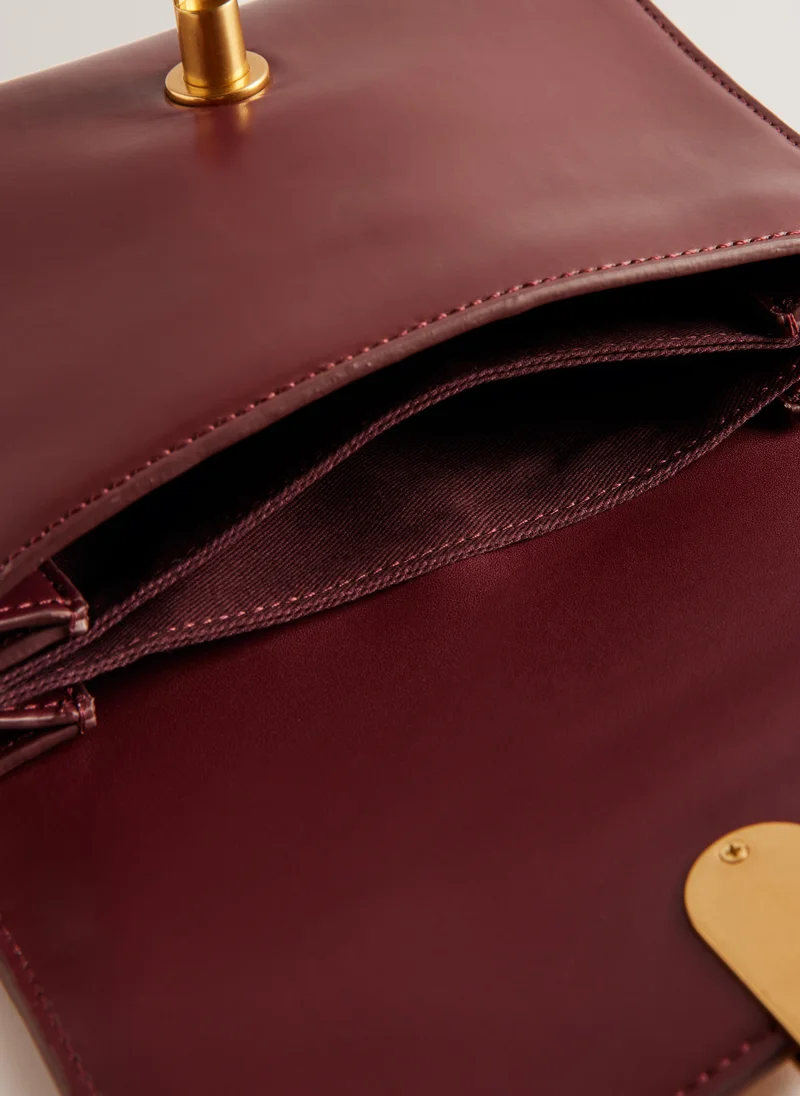 Ted Baker Flap Over Chain Detailed Crossbody