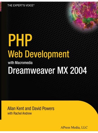 PHP Web Development with Macromedia Dreamweaver MX 2004 - pzsku/ZA0FE49A5AE4E6532358BZ/45/1747743105/26bbf253-64b0-4775-933b-d3f271cee9f6