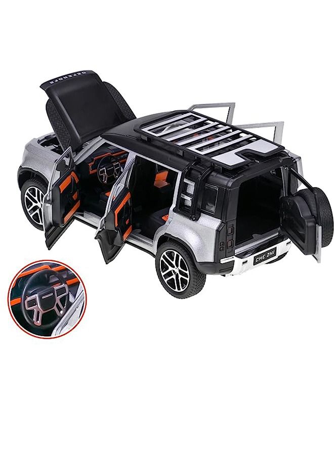 لاند روفر لاند روفر مدافع جديد يموت الصب السيارات على الطرق الوعرة 8.4x21x8cm - Image 3