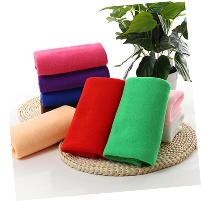 Green Microfiber Car Wash Towel 30x70cm Highly Absorbent Drying Cloth For Auto Detailing And Polishing - Image 5
