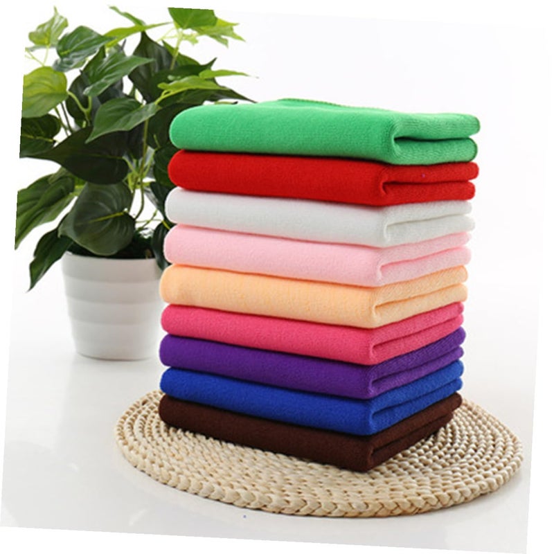 Green Microfiber Car Wash Towel 30x70cm Highly Absorbent Drying Cloth For Auto Detailing And Polishing - Image 4