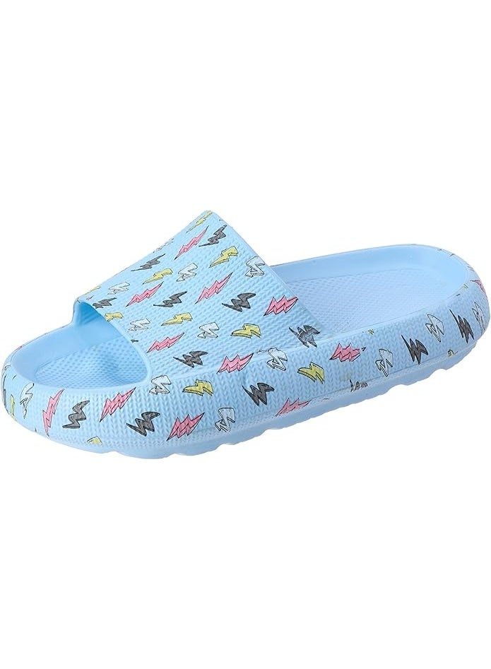 كابز CUBS Baby Blue Bolts Eva Virgo Slide للجنسين - Image 3
