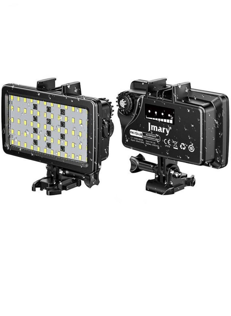 Jmary FM-72RGB Portable RGB LED Video Waterproof Fill Light - Image 4