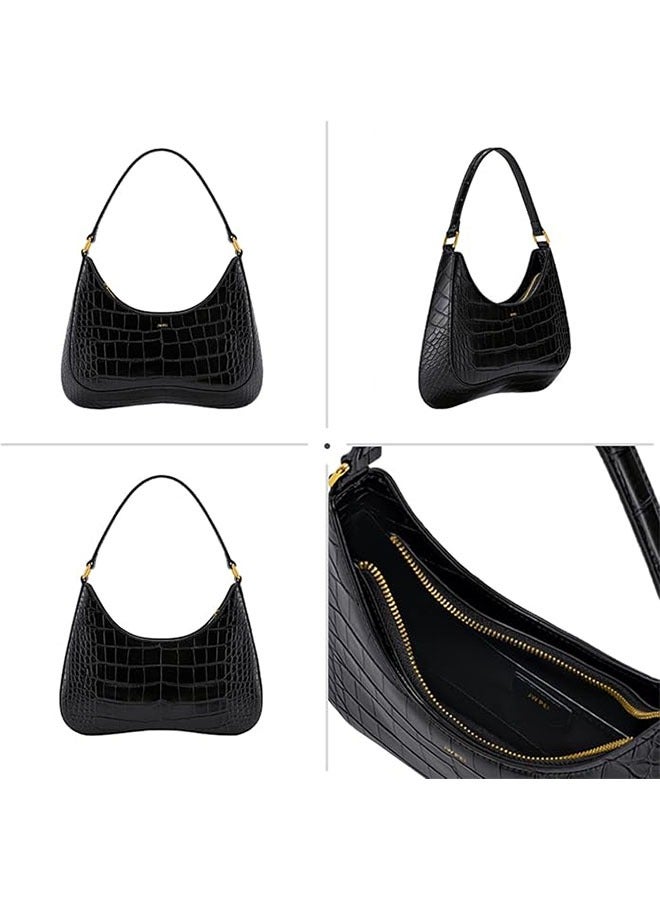 جي دبليو قامت شركة JW Pei الصغيرة بتصميم مجموعات من العصي التمساح ذات السعة العالية وحقائب الأكتاف الفردية تحت الأبطين - Image 3