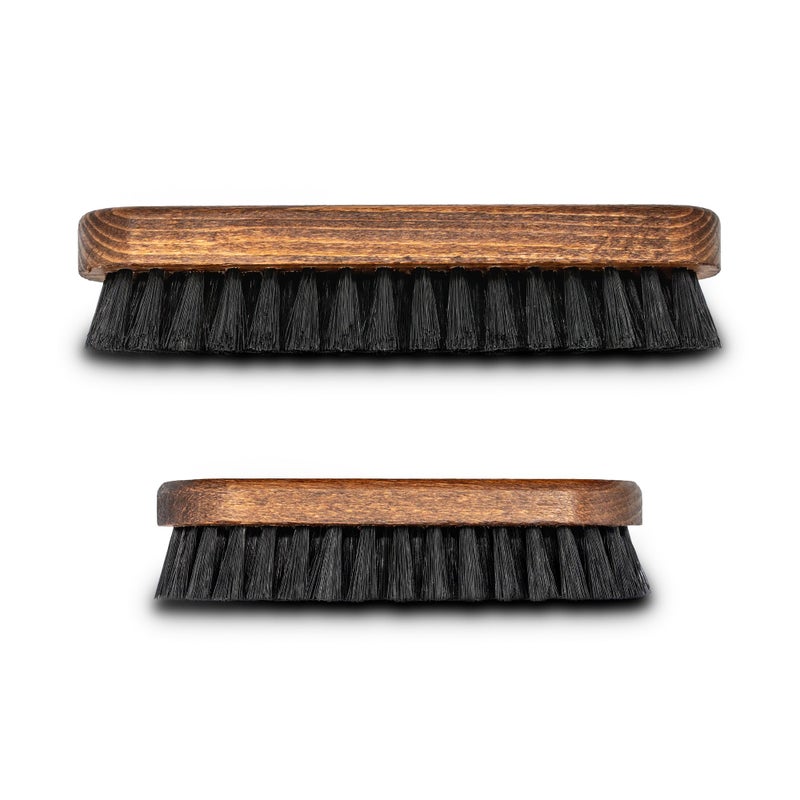 Geist. Leather & Upholstery Cleaning Brush Medium | To clean car seats, leather sofas, and alcantara | For car interiors, furniture, boots, shoes, bags and more - Image 4