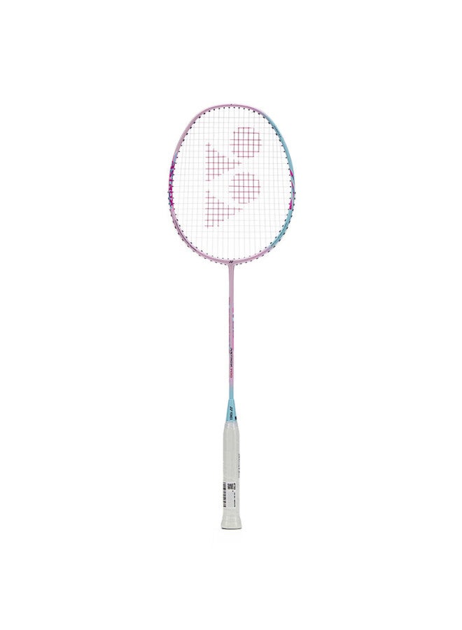 Yonex Badminton Racket Full Carbon Pair Arc8 White/ax700 Pink Blue, Pre-strung With Grip Tape Included