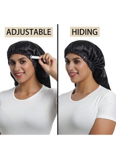 Satin Bonnet Silky Sleep Cap,Adjustable Hair Bonnet For Braids Curly Hair - pzsku/ZA0FEB0F95A203383AD3FZ/45/_/1735214517/7b641130-64b2-46f1-847c-c7796048bb81