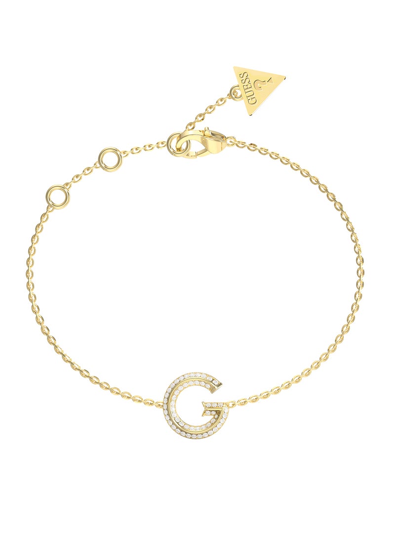GUESS G Crystal Logo Bracelet