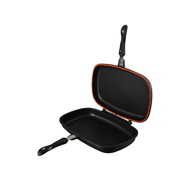 Royal Dessini Non-Stick Cast Aluminum Grill Pan for Steak and  Frying - Image 3