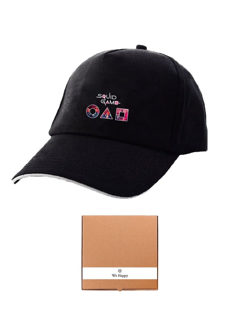 We Happy Squid Game Unisex Baseball Cap Collectable Toy - Image 1