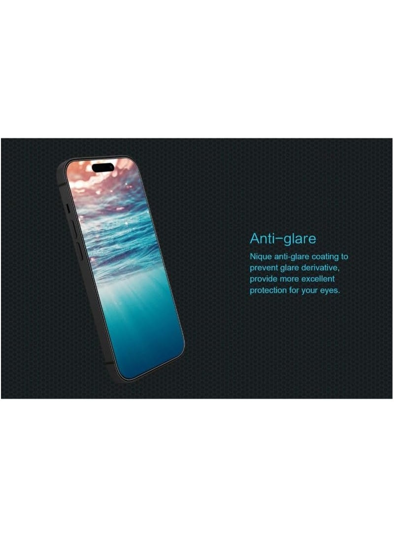Nillkin Amazing Full Coverage H+Pro Anti Explosion Anti Explosion Tempered Glass Screen Protector 2.5D Fits Apple iPhone 16 Pro 0.25mm - Transparent - Image 5