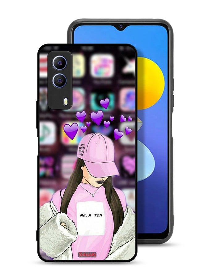 Tolwak - Vivo T1x Protective Case Cover Anti Social Club - Image 1