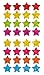 Jillson Roberts Prismatic Stickers Micro Stars Multicolor Bulk Continuous Roll BS7140 - Image 3