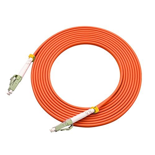 Jeirdus 5Meters 16ft LC to LC Duplex 62.5/125 OM1 Multimode Fiber Optic Cable Jumper Optical Patch Cord LC-LC - Image 4
