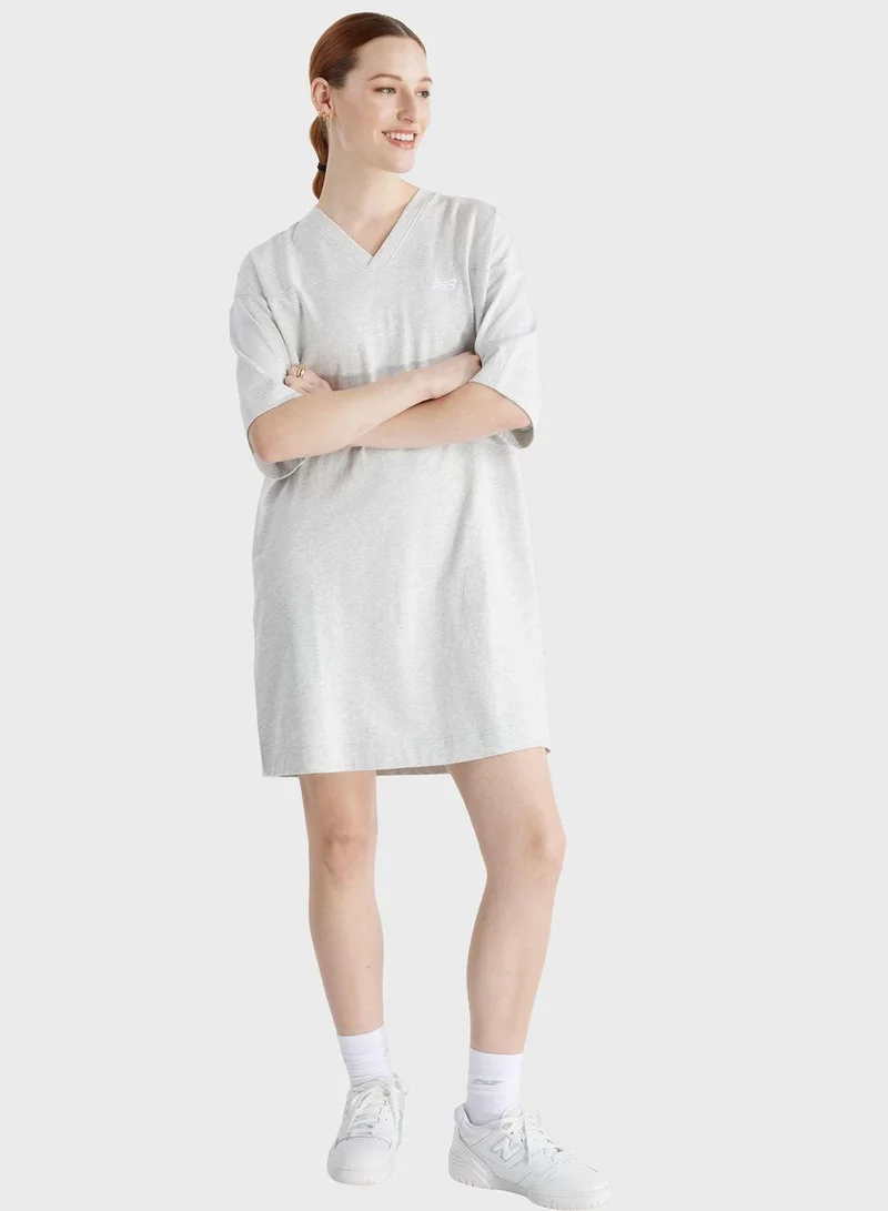 New Balance Logo T-Shirt Dress