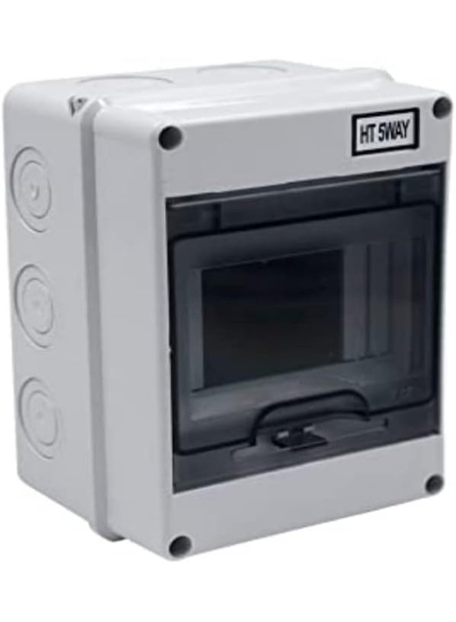 Biella Distribution Protection Box, 5 Way Ip65 Waterproof Circuit Breaker Mcb Distribution Protection Box, Junction Distribution Box For Indoor Wall Circuit Breaker - Image 3