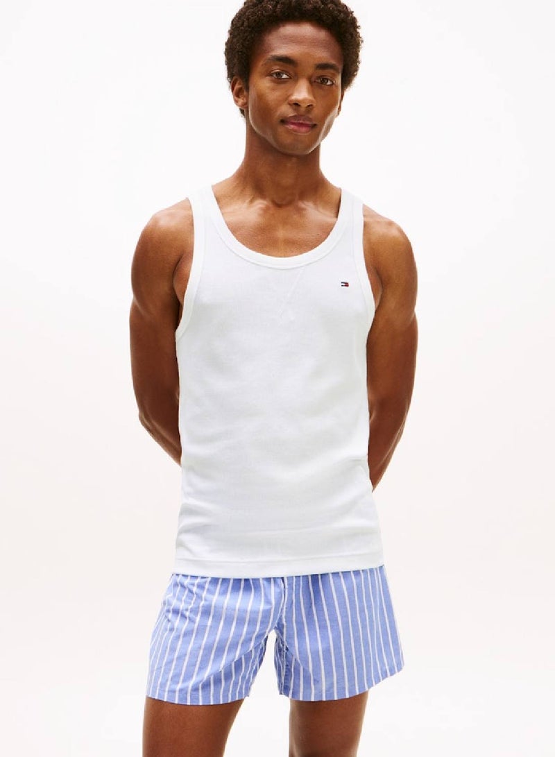 TOMMY HILFIGER 2 Pack Rib Tank Top - Image 1