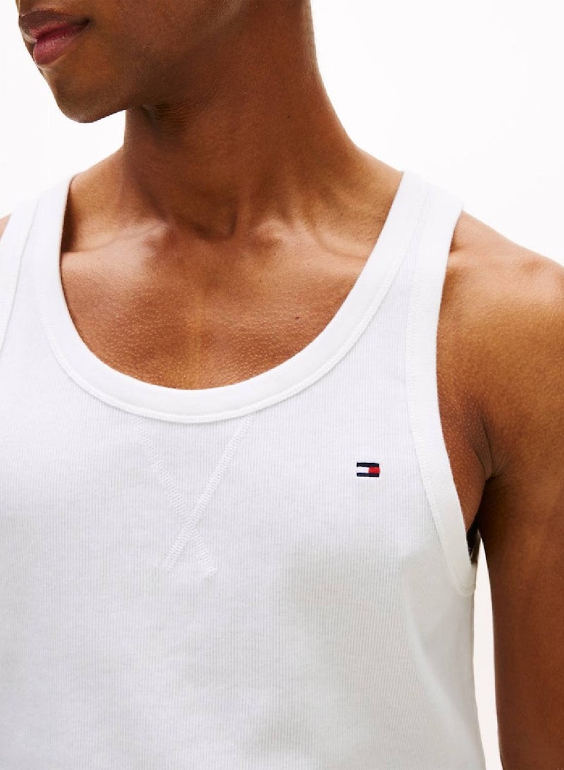 TOMMY HILFIGER 2 Pack Rib Tank Top - Image 3