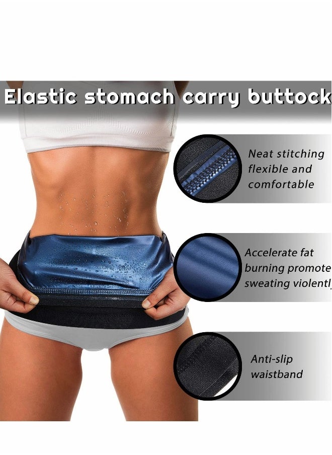 Generic - Waist Trimmer for Women Sweat Wrap, Trainer Sweat, Tummy Workout Belt Stomach Wraps, Postpartum Corset Waistband Bodybuilding, Wraps Weight Loss (2 PCS, 3XL) - Image 1