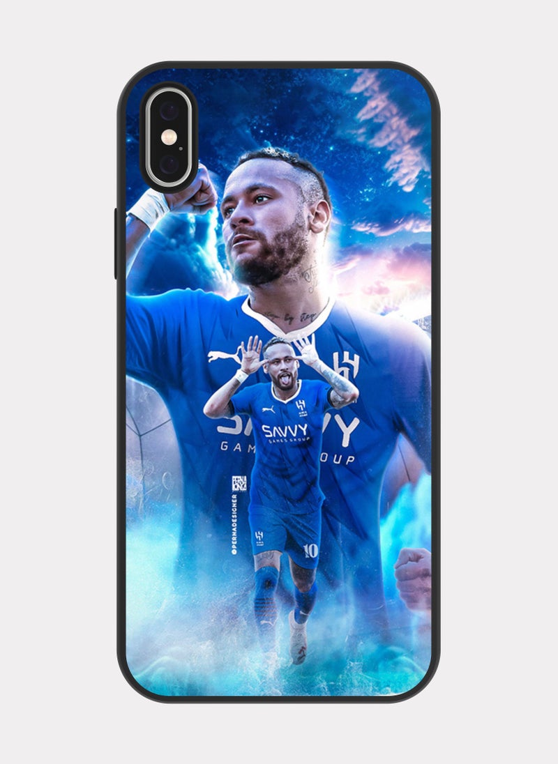 PXLAAT iPhone XS MAX case cover Neymar Alhilal - Image 1