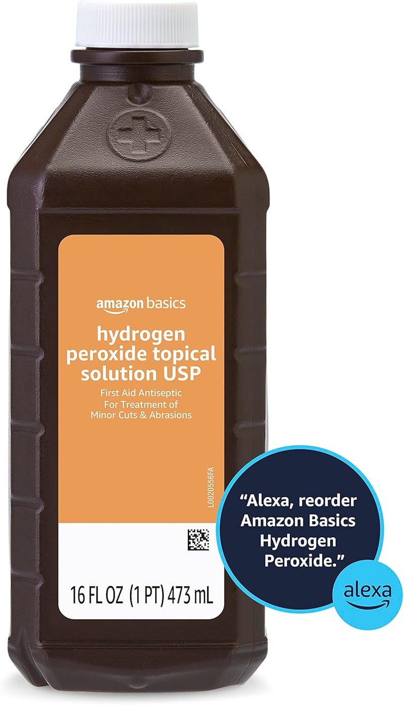 Ççs Hydrogen Peroxide Topical Solution USP First Aid Antiseptic for Cuts Scrapes and Wound Disinfection 16 fl oz Pack of 1 Previously Solimoi - Image 4