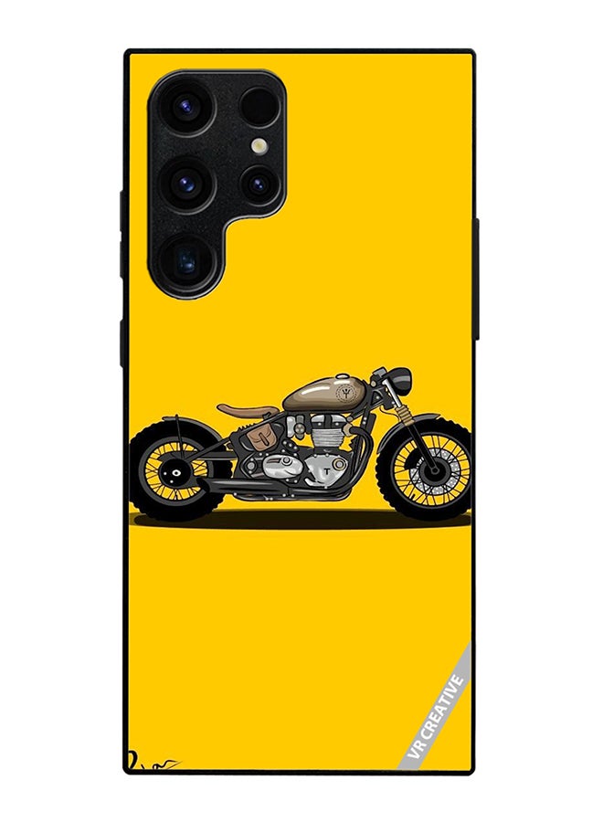 VR CREATIVE Protective Case Cover For Samsung Galaxy S25 Ultra Bike Design Multicolour