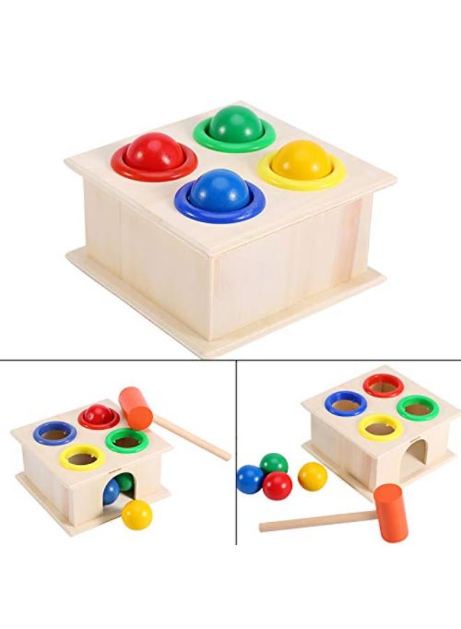 لعبة المطرقة الخشبية للأطفال - Image 2