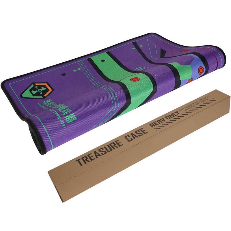 TREASURE CASE Non-Slip Floor Chair Mat 35"Ã—47" for Evangelion Unit-01 Mech Inspired Design - Image 5