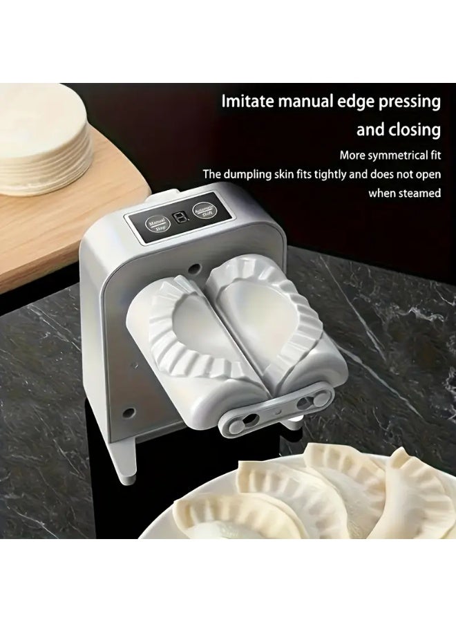 Electric Dumpling Maker Machine – Automatic Dough Press & Wrapper for Dumplings, Empanadas, Pierogi & More – Easy One-Touch Operation, Fast, Mess-Free Kitchen Tool  - Image 5