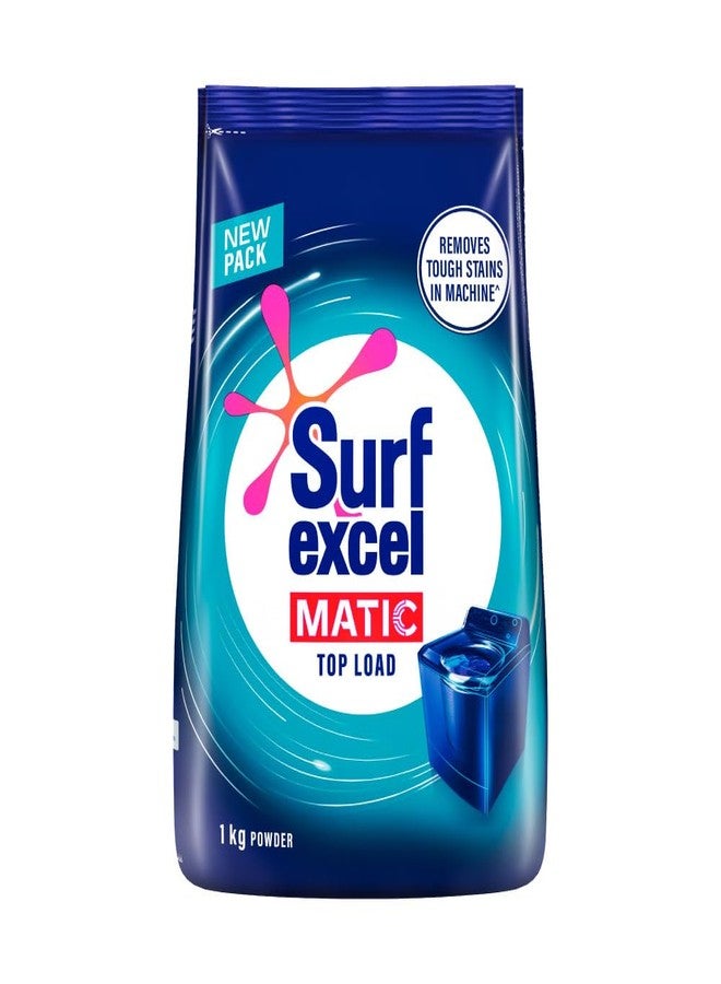سيرف إيكسل مسحوق غسيل Surf Excel Matic ذو التحميل العلوي 1 كجم - Image 1