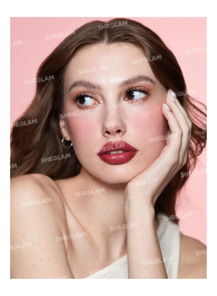 SHEGLAM 101 Sheer Tinted Lipstick & Liner Duo Blueberry Jam - Image 4