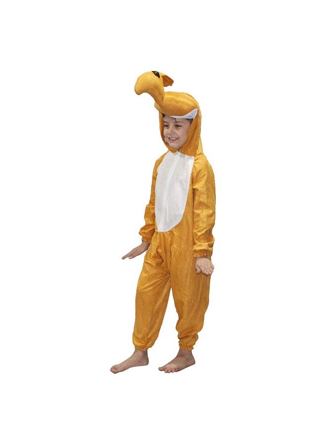 Kaku Fancy Dresses Fleece Camel Farm Animal Costume For Kids - Brown, 7-8 Years | Animal Fancy Dress For Boys & Girls - Image 3