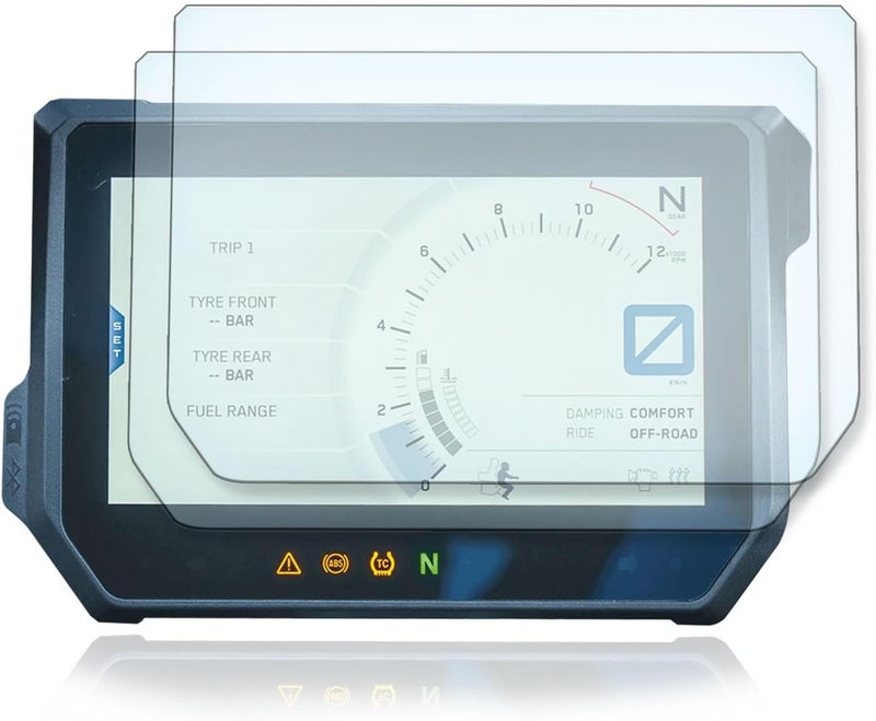 DEMULAX Motorcycle Dashboard Scratch Protection Film - Image 1