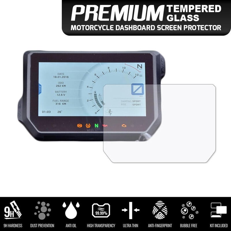 DEMULAX Motorcycle Dashboard Scratch Protection Film - Image 2