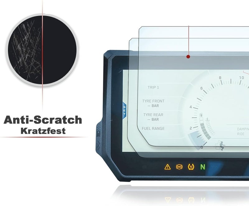 DEMULAX Motorcycle Dashboard Scratch Protection Film - Image 5