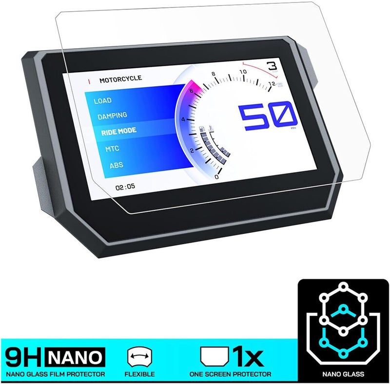 DEMULAX Motorcycle Dashboard Scratch Protection Film - Image 3