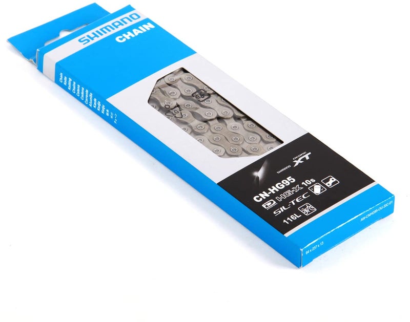 SHIMANO سلسلة شيمانو CN-HG95 10 سرعات HG-X - 116 حلقة - Image 5