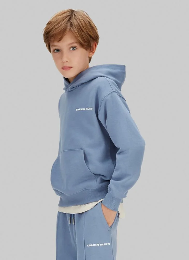 Calvin Klein Jeans Youth Logo Pullover Hoodie