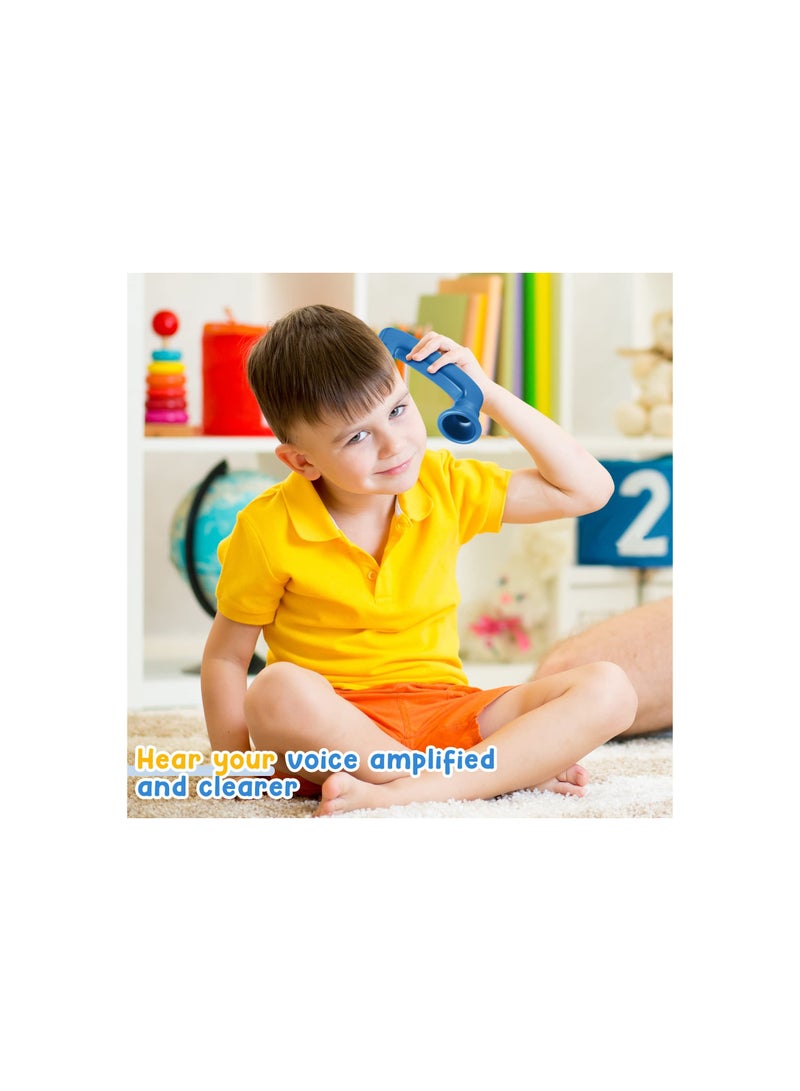 Whisper Phones for Reading, Classroom Manipulative Phones, Auditory Feedback Phone Speech Therapy Toy Tool, Accelerate Reading Fluency, Comprehension and Pronunciation for Kids and Adults (4 Pcs) - Image 5