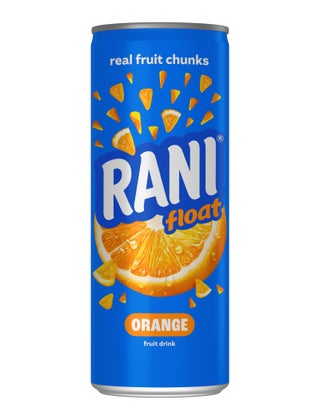 Orange Juice With Float In Can