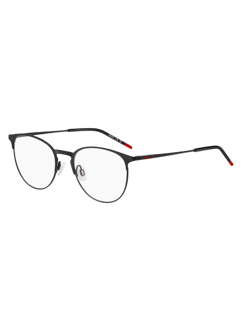 HUGO Men's  Rectangular Shape Metal Sunglasses Hg 1290  44 - Lens Size: 44.3 Mm - Black Red - Image 1