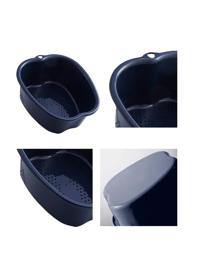 AXLOFO ® Foot Soaking Bath Basin, Large Plastic Foot Soaking Tub, Foot Massage Foot Bath Bucket, Great for Getting the Dead/Old Skin Off Your Feet (blackbasin) - Image 4