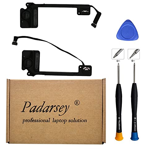 Padarsey Replacement Internal Left and Right Speaker Compatible for MacBook Pro 13" Retina A1502 2013 2014 2015 - Image 1