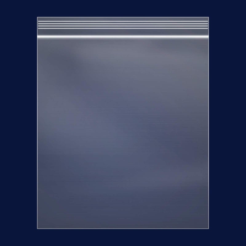 iMailer - 100 Count - 14" x 20" Large Clear Reclosable 2 Mil Zipper Bags - 2 Gallon Zip Bags for Clothing, T-Shirts, Pants