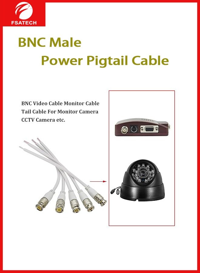 FSATECH كابل بي ان سي ذكر، 6 بوصة - Image 3