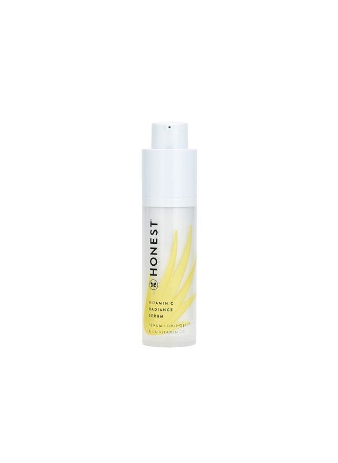 Honest Beauty Vitamin C Radiance Serum with Artichoke & Clover Extracts | Paraben Free, Dermatologist Tested, Cruelty Free | 1.0 Fl. Oz  - Image 1