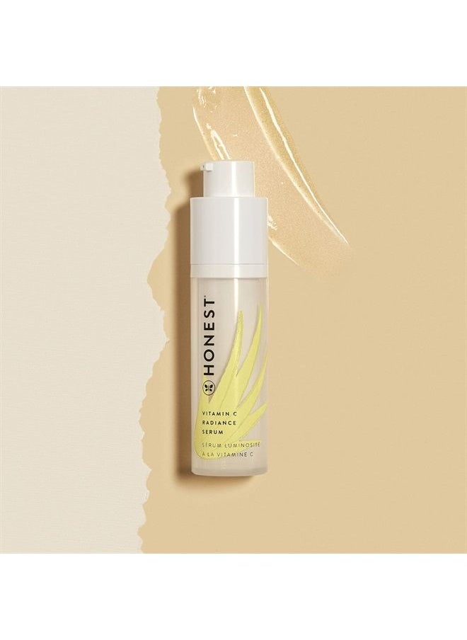 Honest Beauty Vitamin C Radiance Serum with Artichoke & Clover Extracts | Paraben Free, Dermatologist Tested, Cruelty Free | 1.0 Fl. Oz  - Image 2